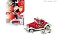 jlsp213 1/64 Johnny Lightning 1932 Ford Hiboy Coupe Monopoly