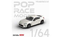 PR64-GR86-WH01 Pop Race 1/64 Toyota GR86 halo white