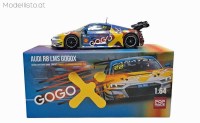 PR64-R8E2-GOX1 Pop Race 1/64 Audi R8 LMS GOGOX #22