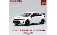 PR640011 Pop Race 1/64 Honda Civic Type R FL5 weiss
