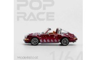 PR640083 Pop Race 1/64 Porsche Singer Targa Christmas rot