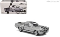 PR640195 Pop Race Shelby Mustang GT500 grau/schwarz