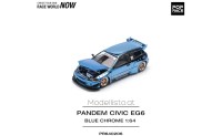 PR640206 Pop Race Honda Civic (EG6) Pandem, blue chrome