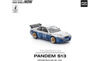 PR640264 Pop Race Nissan Silvia Pandem (S13), moontech blue