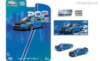 PRE009 Pop Race Nissan Skyline (R32) bayside blue