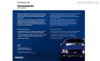 Porsche Adventskalender Bali-Blau
