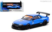 T64G-061-10TH 1/64 Tarmac Works Nissan Silvia (R32) Widebody designed by Jon Sibal Tarmac Works 10th Anniversary