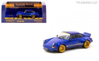 TC-T64-046-PO Tarmac 1/64 Porsche RWB Backdate Pandora One, blue