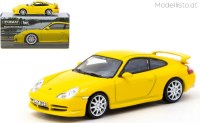 T64G-069-YL Tarmac Works Porsche 911 GT3 (996), gelb