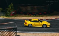 T64G-069-YL Tarmac Works Porsche 911 GT3 (996), gelb