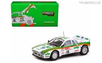 T64PTL00283SAN18 1/64 Tarmac Lancia 037 Rally #18 Rallye Sanremo 1983 weiss/grün