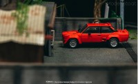 T64R-094-RE Tarmac Works Fiat 131 Abarth Rally Stradale, red