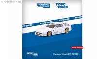 TC-T64R066WH Tarmac 1/64 Mazda RX-7 FC3S Pandem weiss