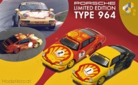 TinyYCOMBO64002 1/64 Tiny Shell Porsche 911 (964) #1/#2 Set