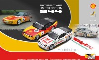 TinyYCOMBO64003 1/64 Tiny Shell Porsche 944 #2/Adler von Tirol Set