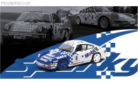 YO64011 Sparky/Tiny Porsche 911 (964) RS Mobil 1 Carrera Cup 1993 #8 blue/white