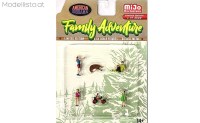AD76513 American Diorama 1/64 Family Adventure