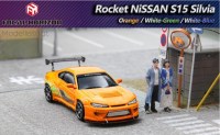FH003 Focal Horizon 1/64 Nissan Silvia (S15) Fast & Furious, orange