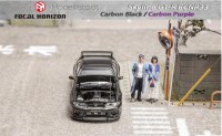 FH024 Focal Horizon 1/64 Nissan Skyline GT-R (BCNR33) with opening hood, full carbon