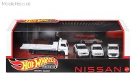 HKC16 Hotwheels Nissan Skyline Diorama Set weiss