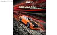 in64-240Z-ORG INNO64 Nissan Fairlady Z (S30) orange mit Carbon Haube
