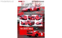 in64F40LBWKred INNO64 Ferrari F40 LBWK rot