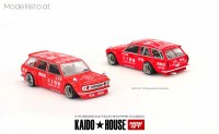 KHMG020 MiniGT Datsun 510 Wagen Fire V1 Kaido House red