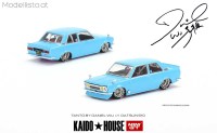 KHMG042 Mini GT Datsun 510 Pro Street Kaido House Tanto V1 blau