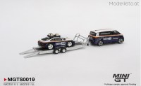 MGTS0019 MiniGT/Kaido House SET PORSCHE 911 DAKAR #718 + VOLKSWAGEN ID. BUZZ PORSCHE CENTRUM GELDERLAND ROUGHROADS 2025