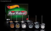 HGK90 Hotwheels RLC Real Riders Wheels Set 4