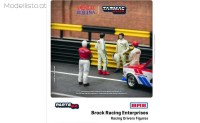 t64f-006-bre1 Tarmac/American Diorama 1/64 Race Drivers BRE 1