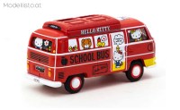 t64s010hk Tarmac VW Bully Type II Hello Kitty Schulbus