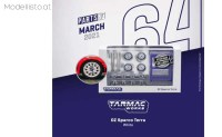 1/64 Tarmac OZ Sparco Terra Reifenset weiß (t64w003wh)