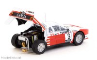 t64ptl002-85rvh03 1/64 Tarmac 1985 Lancia 037 Rally #3 P.Snijers/D. Colebunders Winner Rally Van Haspengouw, red/white