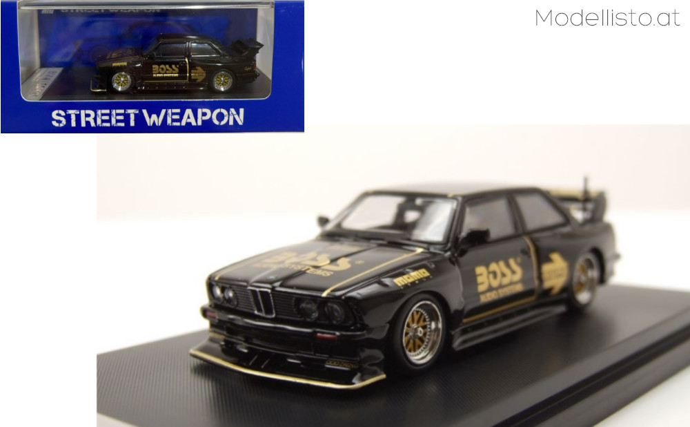 STW128 Street Weapon 1/64 BMW M3 E30 BOSS