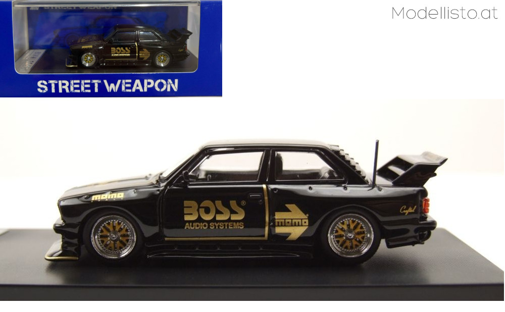 STW128 Street Weapon 1/64 BMW M3 E30 BOSS
